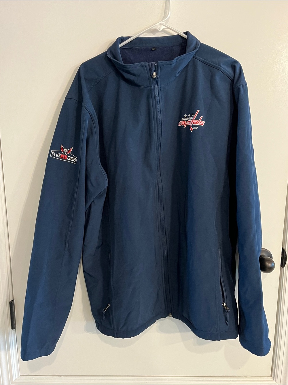 Women’s Size XXL Washington Capitals Club Red 365 Full Zip Unbranded Jacket